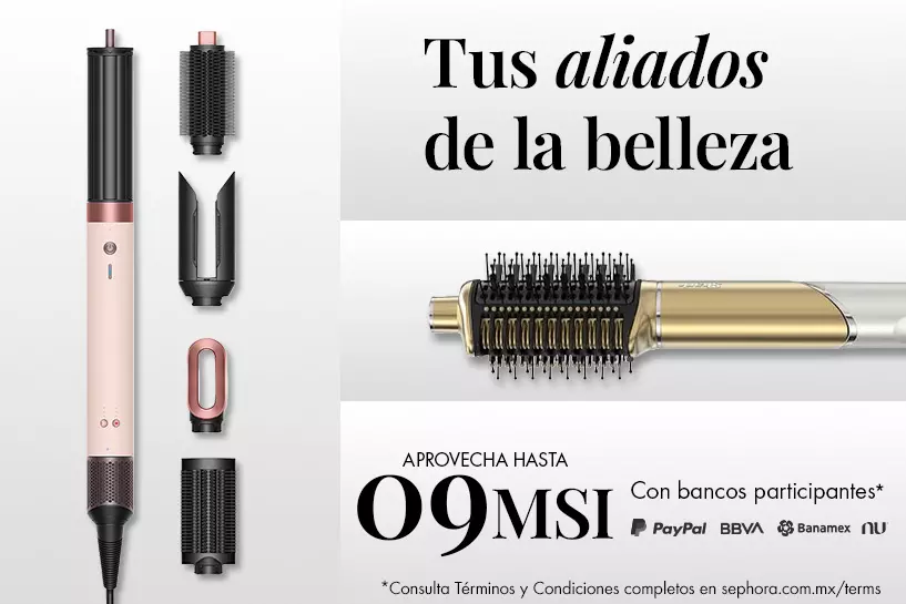 &iexcl;No hay l&iacute;mites! Puedes secar, rizar, cepillar y dar volumen a tu cabello con hasta 09 MSI*